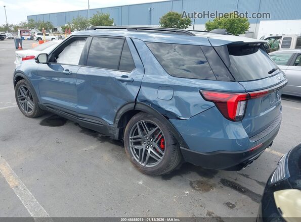 1FMWK8GCXSGC56817 2025 FORD EXPLORER Blue Задня ліва чверть