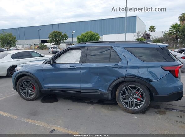 1FMWK8GCXSGC56817 2025 FORD EXPLORER Blue Панорамний вид салону 360°