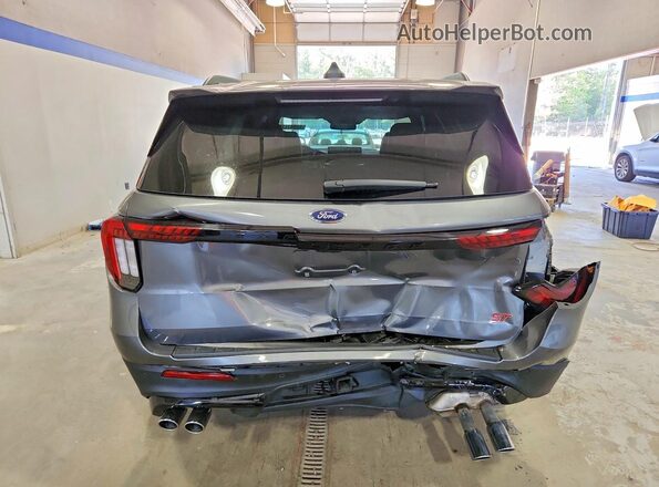 1FMWK8GCXSGC58020 2025 FORD EXPLORER Gray Vista trasera
