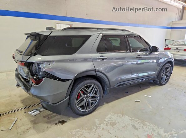 1FMWK8GCXSGC58020 2025 FORD EXPLORER Gray Trasero derecho