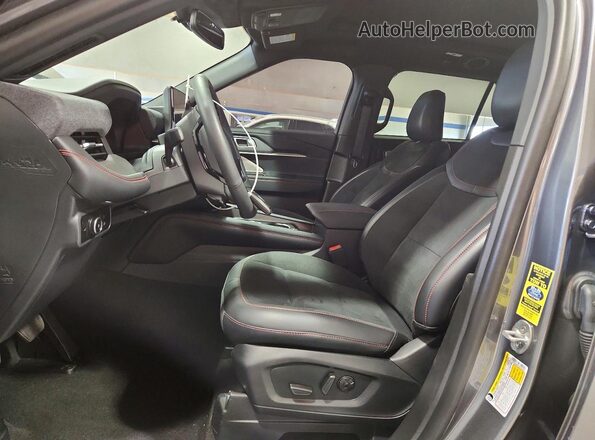 1FMWK8GCXSGC58020 2025 FORD EXPLORER Gray Vista interior delantera