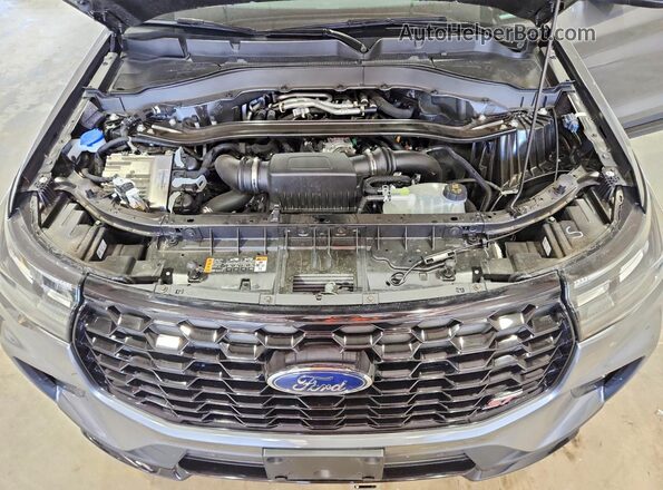 1FMWK8GCXSGC58020 2025 FORD EXPLORER Gray Vista del compartimento del motor