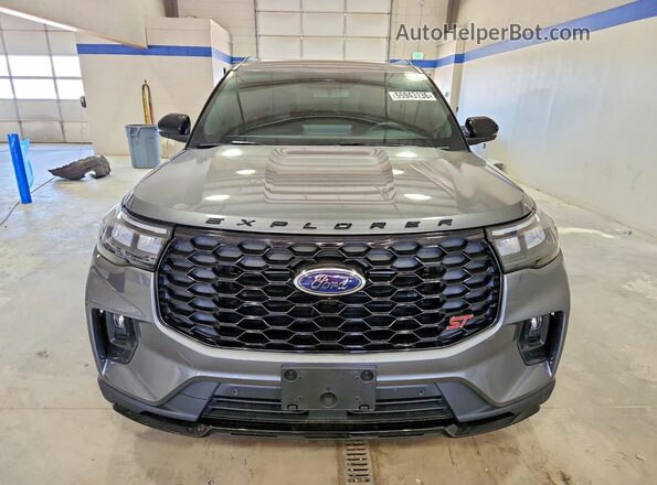 1FMWK8GCXSGC58020 2025 FORD EXPLORER Gray Vista frontal
