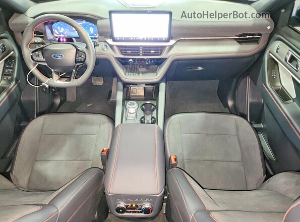 1FMWK8GCXSGC58020 2025 FORD EXPLORER Gray Vista del salpicadero