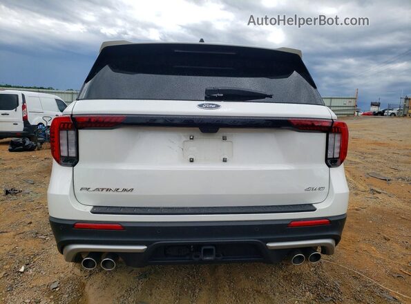 1FMWK8HC9SGA05950 2025 FORD EXPLORER White Rear view