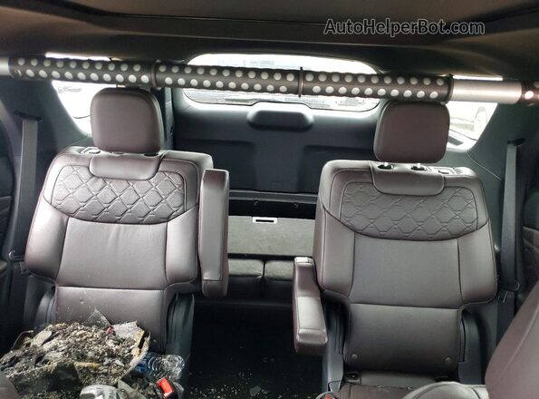 1FMWK8HC9SGA05950 2025 FORD EXPLORER White Rear seats view