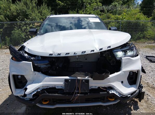 1FMWK8JC7TGA72963 2026 FORD EXPLORER White Vista del cuadro de instrumentos