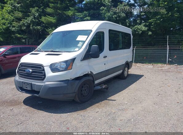 1FMZK1CM1GKB33902 2016 FORD TRANSIT-150 White წინა მარცხენა ხედი სამი მეოთხედიდან