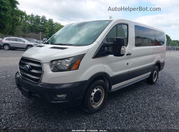 1FMZK1Y84LKB08613 2020 FORD TRANSIT-150 PASSENGER VAN White Przód lewy