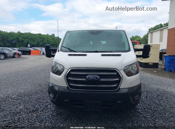 1FMZK1Y84LKB08613 2020 FORD TRANSIT-150 PASSENGER VAN White Widok wnętrza 360 stopni