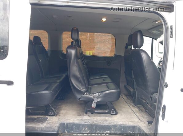 1FMZK1Y84LKB08613 2020 FORD TRANSIT-150 PASSENGER VAN White Widok naklejki z numerem VIN