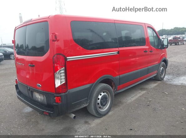 1FMZK1Y85LKB22990 2020 FORD TRANSIT-150 PASSENGER VAN Red Tył prawy