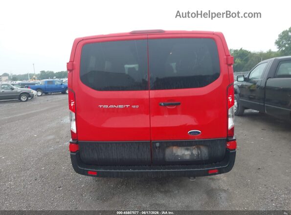 1FMZK1Y85LKB22990 2020 FORD TRANSIT-150 PASSENGER VAN Red 