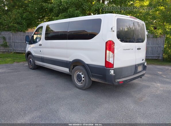 1FMZK1Y87LKA96957 2020 FORD TRANSIT-150 PASSENGER VAN White Rear left
