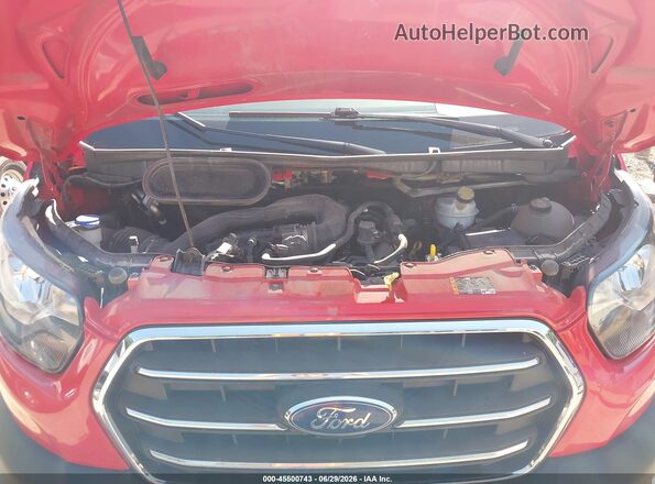 1FMZK1Y87LKA97042 2020 FORD TRANSIT-150 PASSENGER VAN Red Vista trasera