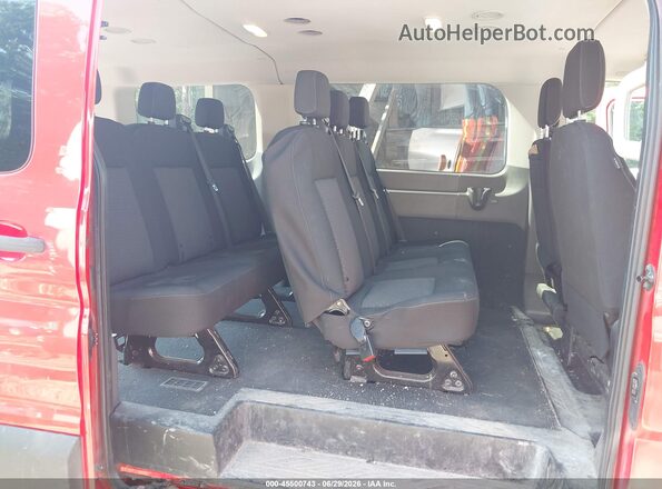1FMZK1Y87LKA97042 2020 FORD TRANSIT-150 PASSENGER VAN Red Vista de la etiqueta del VIN