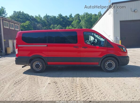 1FMZK1Y87LKA97042 2020 FORD TRANSIT-150 PASSENGER VAN Red Vista interior trasera
