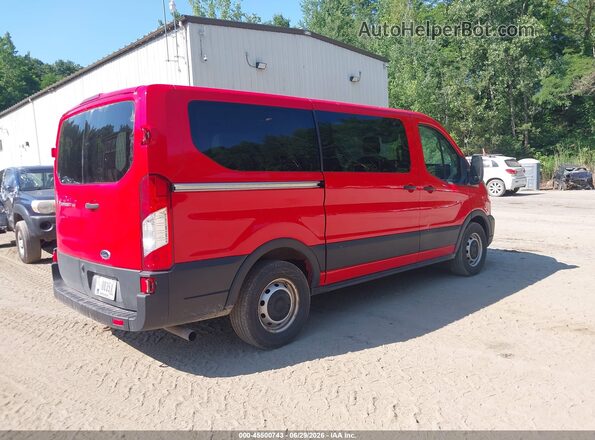 1FMZK1Y87LKA97042 2020 FORD TRANSIT-150 PASSENGER VAN Red Trasero derecho
