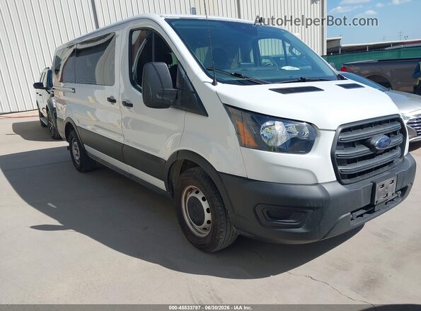 1FMZK1Y87LKB23106 2020 FORD TRANSIT-150 PASSENGER VAN Белый Передняя левая четверть