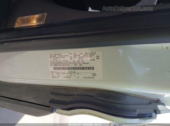 1FMZK1Y87LKB23106 2020 FORD TRANSIT-150 PASSENGER VAN Белый Вид подкапотного пространства