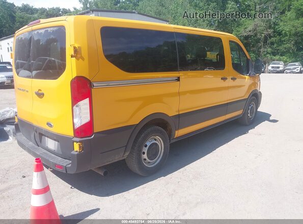 1FMZK1Y89LKA84938 2020 FORD TRANSIT-150 PASSENGER VAN Yellow Rear right
