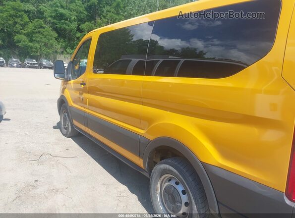 1FMZK1Y89LKA84938 2020 FORD TRANSIT-150 PASSENGER VAN Yellow Front view