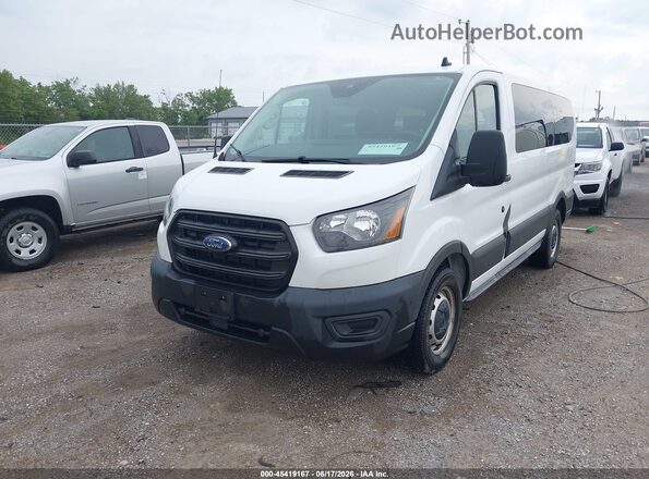 1FMZK1Y89LKB22989 2020 FORD TRANSIT-150 PASSENGER VAN White წინა ხედი