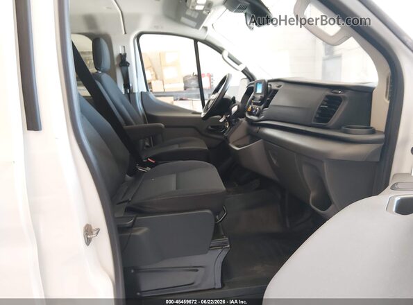 1FMZK1Y89MKA95598 2021 FORD TRANSIT-150 PASSENGER VAN White წინა სალონის ხედი