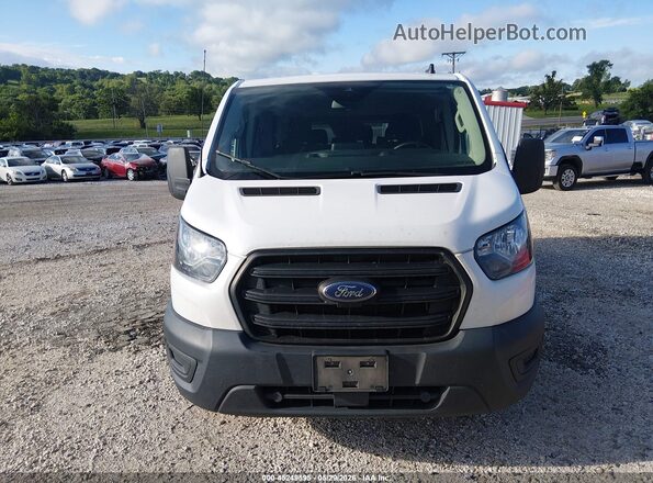 1FMZK1Y8XLKB23097 2020 FORD TRANSIT-150 PASSENGER VAN White ხელსაწყოთა პანელის ხედი