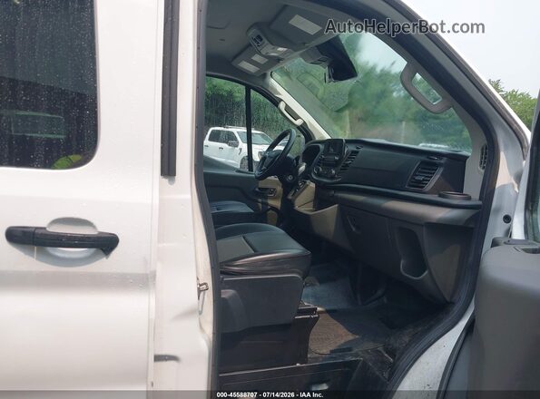 1FMZK1Y8XMKB03501 2021 FORD TRANSIT-150 PASSENGER VAN White Սալոնի դիմացի տեսք
