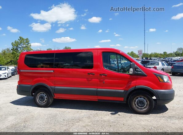 1FMZK1YM1GKB07745 2016 FORD TRANSIT-150 Red 