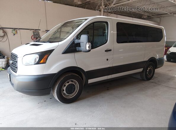 1FMZK1YM3KKB32008 2019 FORD TRANSIT-150 White Առջևի ձախ երեք քառորդ տեսարան