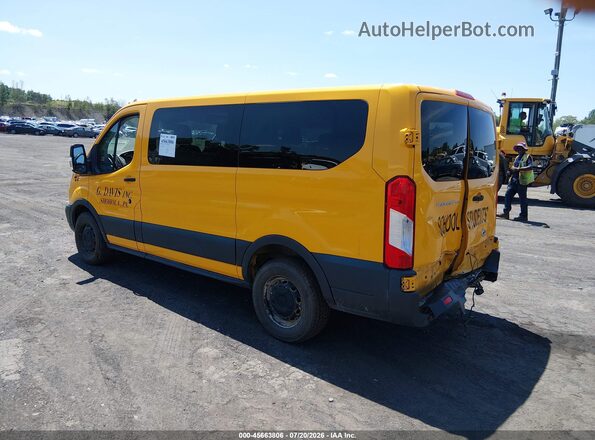 1FMZK1YM6HKA40268 2017 FORD TRANSIT-150 Желтый Задняя левая четверть