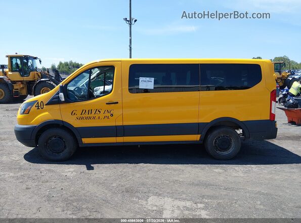 1FMZK1YM6HKA40268 2017 FORD TRANSIT-150 Желтый Панорамный вид салона 360°