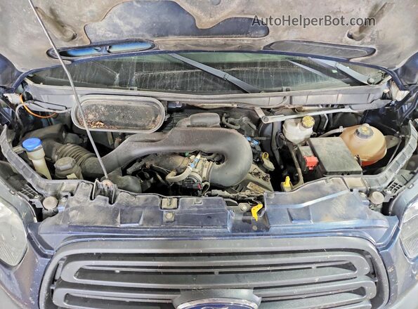 1FMZK1YM7GKA96315 2016 FORD TRANSIT Blue ძრავის განყოფილების ხედი