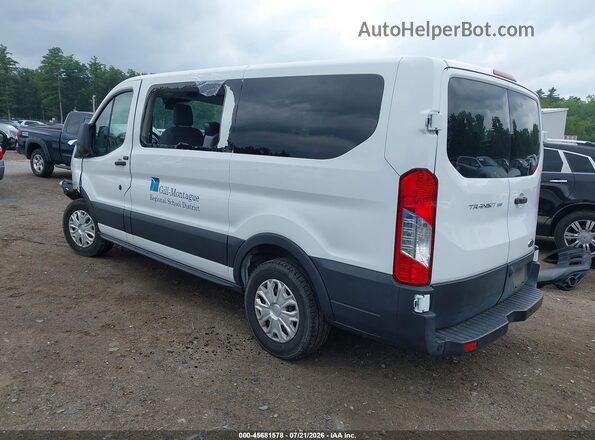 1FMZK1YM7KKA64702 2019 FORD TRANSIT-150 Белый Задняя левая четверть