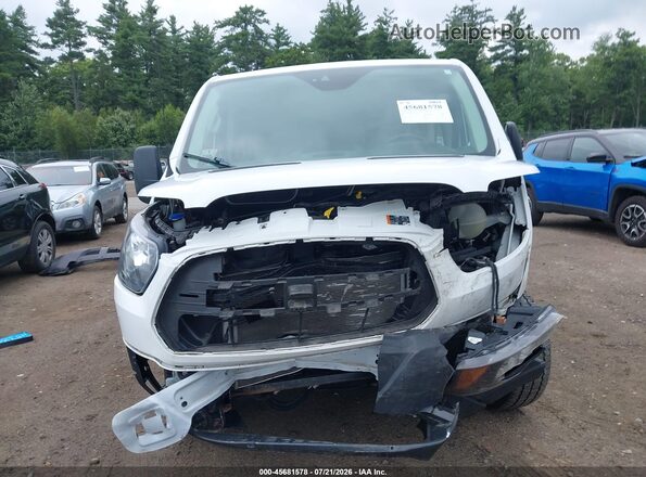 1FMZK1YM7KKA64702 2019 FORD TRANSIT-150 Белый Вид задней части салона
