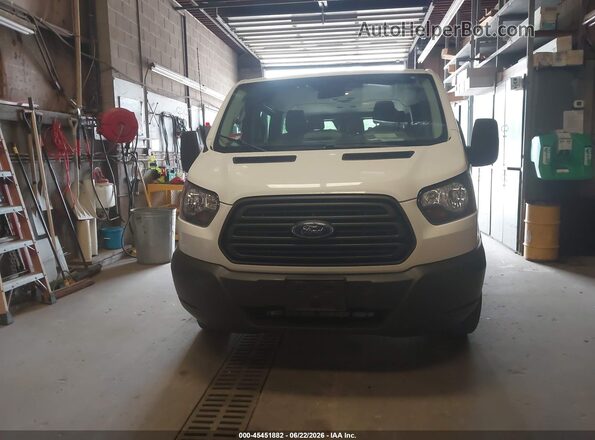 1FMZK1YM9KKB40274 2019 FORD TRANSIT-150 White Vista del cuadro de instrumentos