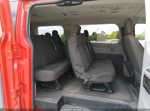 1FMZK1ZM0GKB13129 2016 FORD TRANSIT Red VIN კოდის სტიკერის ხედი