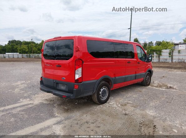 1FMZK1ZM0GKB13129 2016 FORD TRANSIT Red უკანა მარჯვენა
