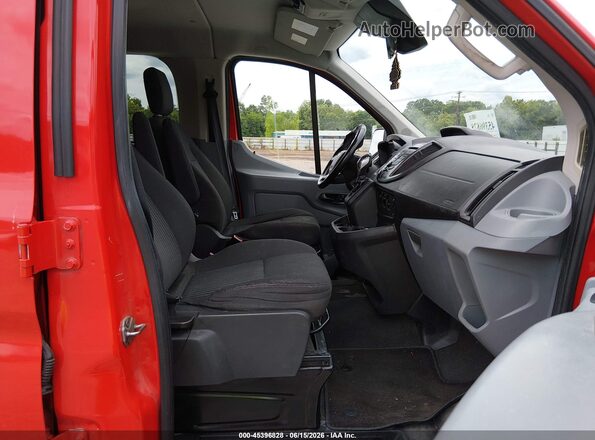 1FMZK1ZM0GKB13129 2016 FORD TRANSIT Red წინა სალონის ხედი