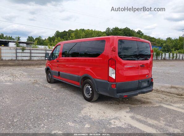 1FMZK1ZM0GKB13129 2016 FORD TRANSIT Red უკანა მარცხენა