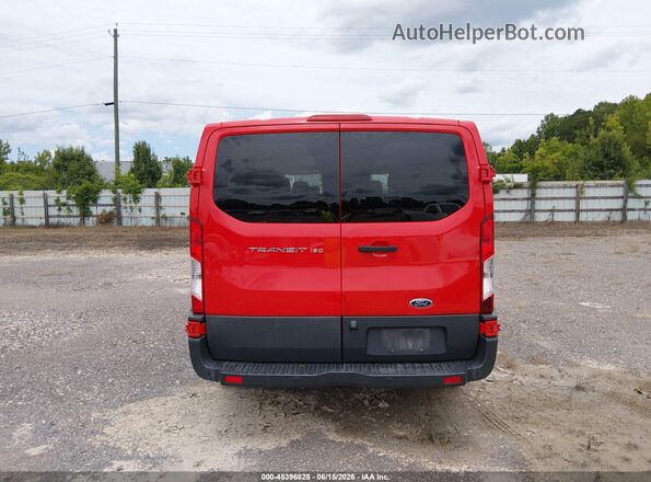 1FMZK1ZM0GKB13129 2016 FORD TRANSIT Red 