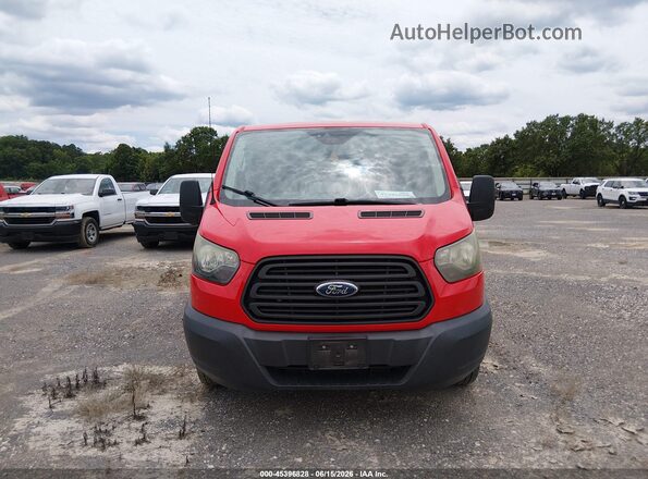 1FMZK1ZM0GKB13129 2016 FORD TRANSIT Red ხელსაწყოთა პანელის ხედი