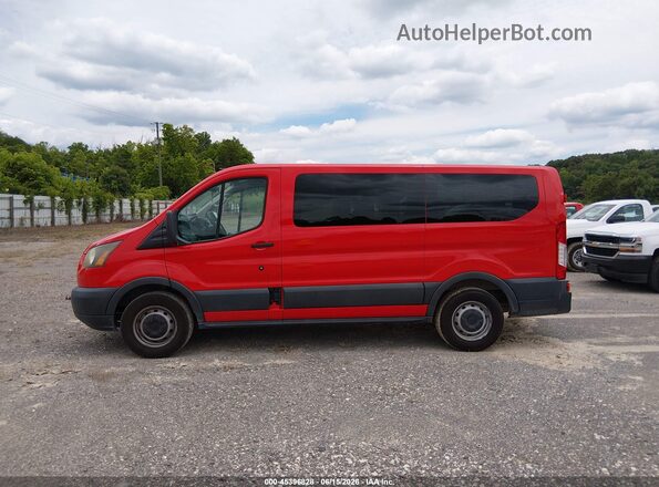 1FMZK1ZM0GKB13129 2016 FORD TRANSIT Red სალონის 360-გრადუსიანი ხედი