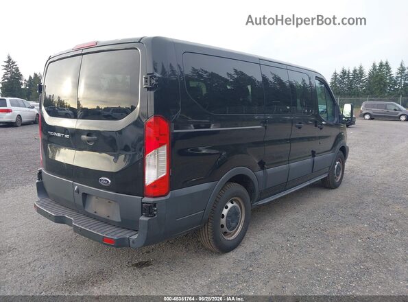 1FMZK1ZM0HKA98942 2017 FORD TRANSIT-150 Черный Задняя правая четверть