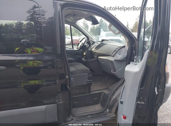 1FMZK1ZM0HKA98942 2017 FORD TRANSIT-150 Черный Вид салона спереди