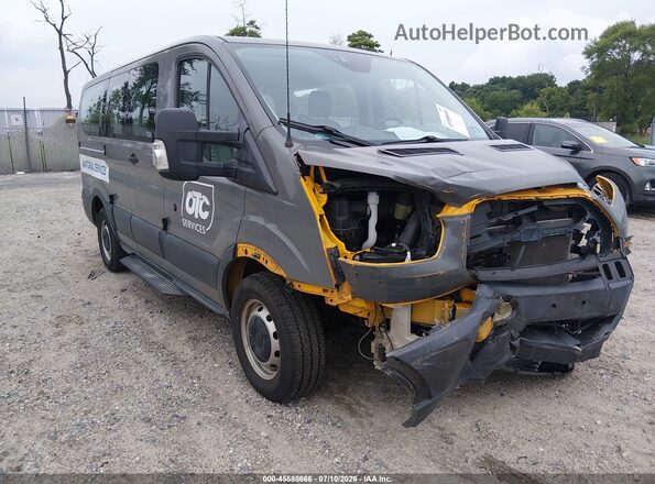 1FMZK1ZM1GKA29689 2016 FORD TRANSIT-150 Gray 
