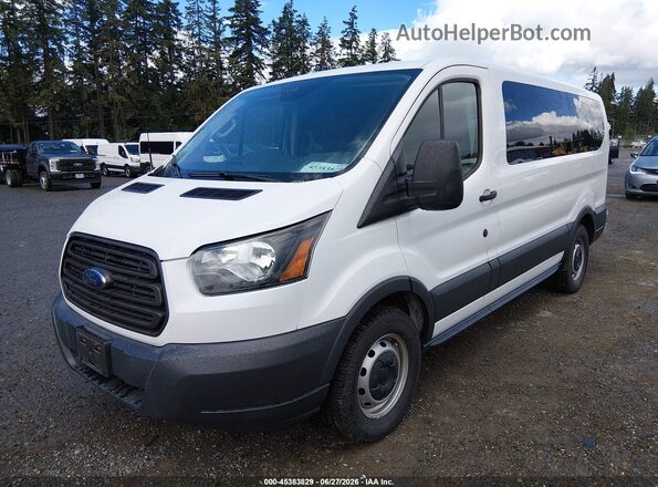 1FMZK1ZM1HKB32807 2017 FORD TRANSIT-150 Белый Передняя левая четверть