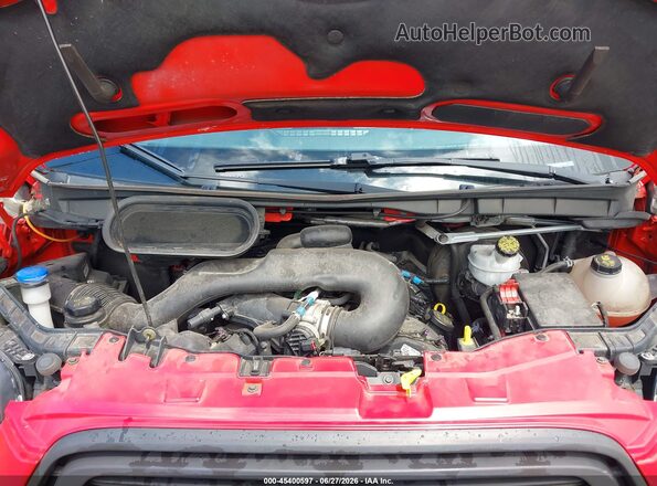 1FMZK1ZM2HKA03037 2017 FORD TRANSIT-150 Red Vista trasera